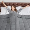 Inhand Weighted Blanket (Queen 60"x80") - Cooling Heavy Blanket with Glass Beads - All-Season Breathable Soft Comfort Microfiber Blanket - 3 of 4