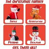 Christmas Inflatable Car Decoration with 12V Car Plug - 4 Pack Santa, Snowman, Gingerbread & Penguin LED Lights Outdoor Christmas Car Buddy Decoration - 3 of 4
