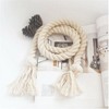 Rustic Braided Rope Curtain Tiebacks (set of 2) - Tree City - 4 of 4