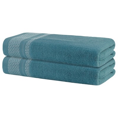 Unique Bargains Soft Highly Absorbent Quickdry Bath Towels 2 Pcs