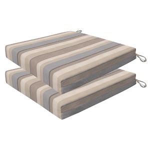 Honeycomb Outdoor Premium Dining Seat Cushion  (2-Pack) - 1 of 4