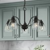 Livex Lighting Montgomery 5 - Light Chandelier in  Black - 2 of 4