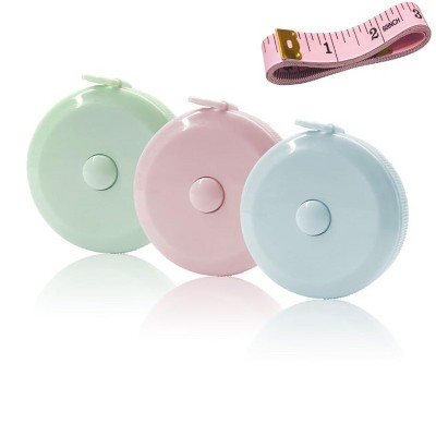 3 Pack Tape Measure Measuring Tape for Body Fabric Sewing Tailor Cloth Knitting Craft Weight