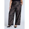 ELOQUII Women's Plus Size Lace Wide Leg Trouser - image 3 of 4