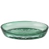 Home Mart Goods Green Clear Transparent Elegant Glass Bathroom Accessories Set - Soap Dispenser, Soap Dish & Tumbler - 4 of 4