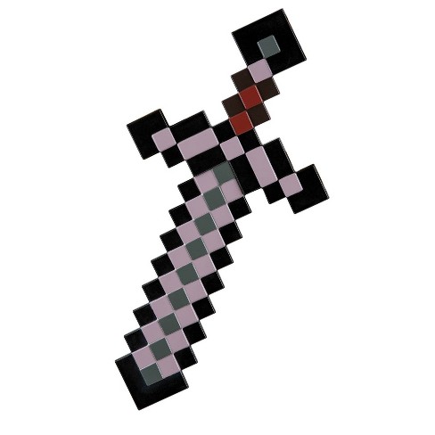 steve minecraft costume sword