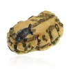 Unique Bargains Resin Tortoise Rock Turtle Basking Platform 5.5"x3.9"x2" Khaki Green 1 Pcs - 2 of 4