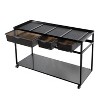 REPTIZOO Reptile Tank Stand Terrarium Cabinet with Breeding Boxs for 48”Lx18”W - 2 of 4