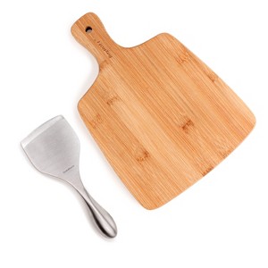 BergHOFF Bamboo 2Pc Paddle Board & Aaron Probyn Cheese Knife Set - 1 of 4