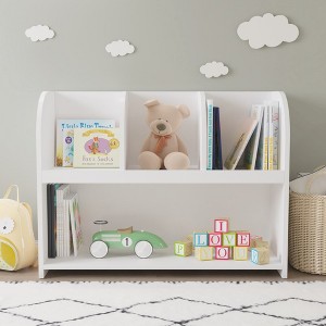 Bookshelf for Kids, 3 Cube Kids Bookcase Toddler Bookshelf Kids Toy Storage Organizer Book Shelves for Kids Room, Playroom, Nursery and Kindergarten - 1 of 4