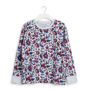 Vera Bradley Women's Outlet Cotton Blend Long-Sleeved Pajama Shirt - 1 of 2