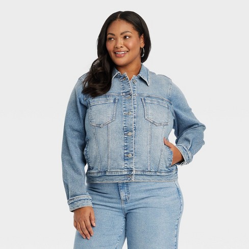 Target womens jean on sale jacket