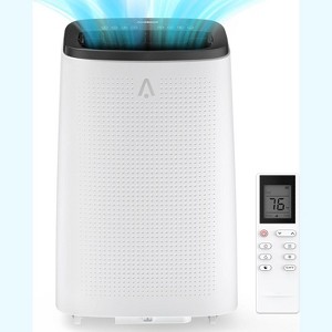15,000 BTU Portable AC - 3-in-1 Cool/Dehumidify/Fan for 850SqFt, Auto Swing, Sleep Mode & Window Kit - 1 of 4