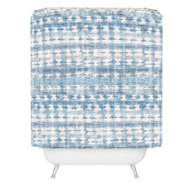 Alison Janssen Rustic Shower Curtain Blue - Deny Designs