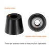Unique Bargains Non Slip Corrosion Resistant Durable Rubber Material Rubber Feet 20 Pcs - 3 of 4