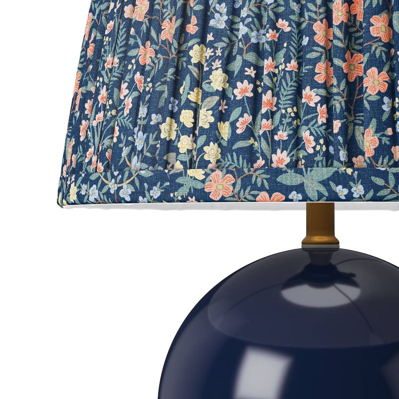 Rifle Paper Co. x Target Round Base Table Lamp - Pleated Mayfair Shade, 4 of 8