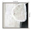 Amanti Art White Stone by Design Fabrikken Canvas Wall Art Print Framed 22 x 22-in. - 4 of 4