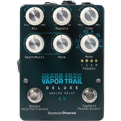 Seymour Duncan Vapor Trail Deluxe Delay Effects Pedal Aegean Blue