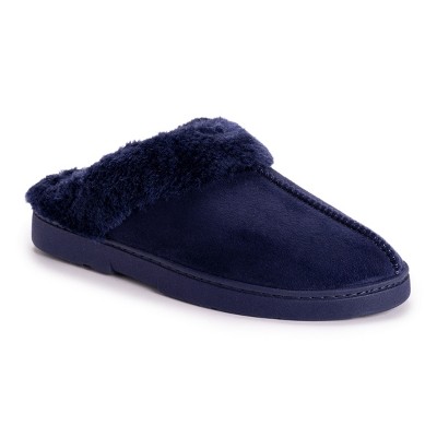 Muk Luks Women's Polysuede Clog -royal Blue M (7-8) : Target