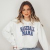 Simply Sage Market Women's Graphic Sweatshirt Baseball Mama Varsity Stars - 2 of 3