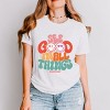 Simply Sage Market S.W.Smiley See Good In All Things Smiley Face Short Sleeve Tee - 2 of 4