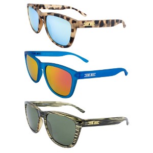 3 Pairs of Epoch Eyewear Vibe Sunglasses with Teal Mirror Lenses - 1 of 4