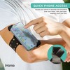 iHome Cell Phone Armband, Universal Fit, Adjustable Strap, Flex Tech, Case Compatible, for Running & Workouts - 3 of 4