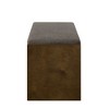PAGED Storage Shoe Bench with Lower Shelf Shoe Rack, Modern Entryway Bench with Removable Cushion for Family Room, Entryway - 4 of 4