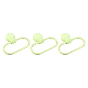 Unique Bargains ABS Waterproof Sturdy Self-Adhesive Ring Bathroom Towel Holders - 1 of 4