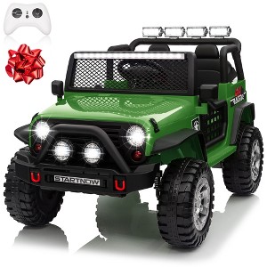 JOYRACER 24V 2-Seater Ride-On Truck for Kids, 4x200W Motors, Electric Toys Car w/ 4 Wheels Spring Suspension, LED, 3 Speeds, Bluetooth Music - 1 of 4