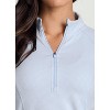 Avalanche Outdoor Buttery Soft Lightweight Quarter Zip Top Long Sleeve Hiking Shirt with Thumbholes - 3 of 4