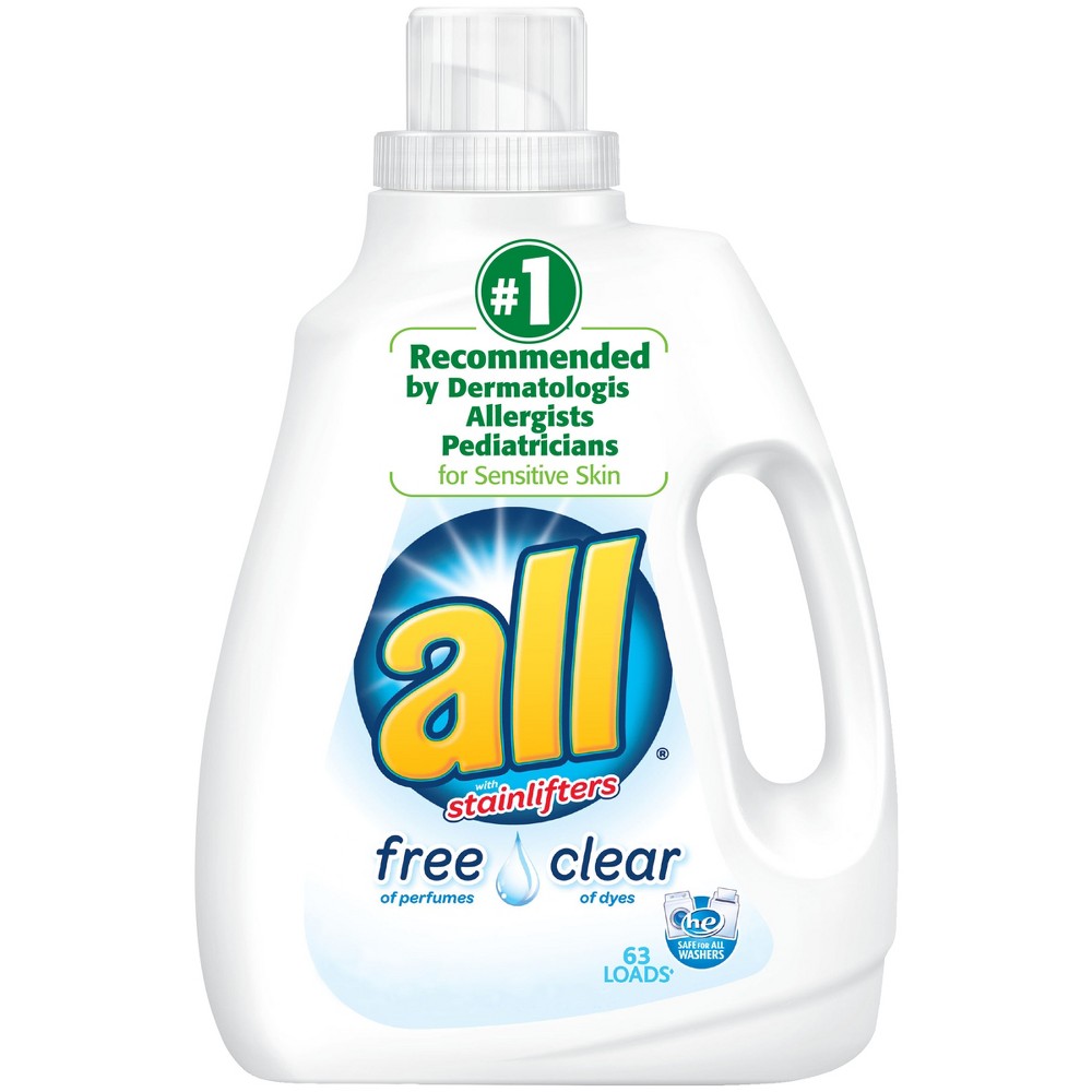 UPC 072613450459 product image for All with Oxi Liquid Laundry Detergent 94.5 oz | upcitemdb.com