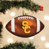 Old World Christmas Glass Blown Ornament for Christmas Tree, USC Football - 2 of 3