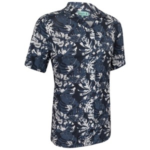 Mio Marino Mens Casual Button-Down Hawaiian Short Sleeve Shirt - 1 of 4