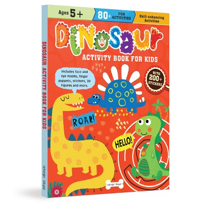 Dinosaur Activity Book for Kids - by  Wonder House Books (Paperback)