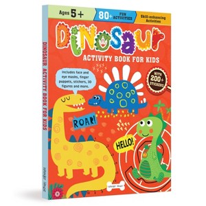 Dinosaur Activity Book for Kids - by  Wonder House Books (Paperback) - 1 of 1