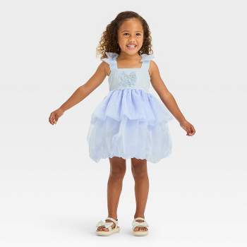 Toddler Girls' Audrey Camille Tutu Dress - Light Blue