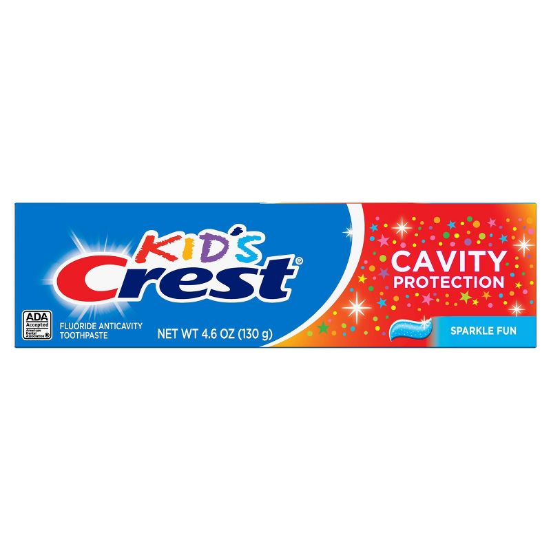 Crest Kid's Cavity Protection Sparkle Fun Flavor Toothpaste, 1 of 13