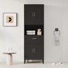 Rbied 23.60 in. W x 13.80 in. D x 70.90 in. H Bathroom Storage Cabine with Adjustable Shelf - 2 of 4