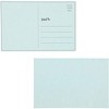 Paper Junkie 48 Pack 6 Assorted Colors Mailable Postcards 6" x 4" for Mailing Invitation Holiday Post Cards - 3 of 4