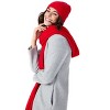 Style Republic 100% Pure Cashmere Women's Knitted Scarf - Red - 2 of 2
