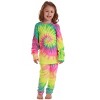 Just Love Girls Tie Dye Two Piece Thermal Underwear Set - 2 of 3