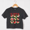 Simply Sage Market Watermelon Chart Summer Vibes Boxy Crop Top - 3 of 4