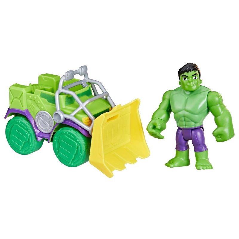 Spidey &#38; Friends Hulk Smash Truck, 1 of 7