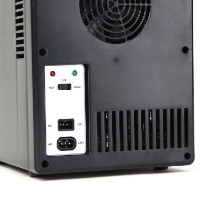 Compact Black Thermoelectric Mini Fridge for RV