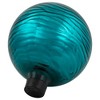 Northlight Wave Outdoor Garden Gazing Ball - 10" - Turquoise - 4 of 4