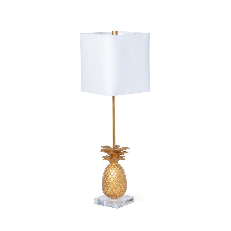Park Hill Collection Golden Pineapple Buffet Lamp, 1 of 4