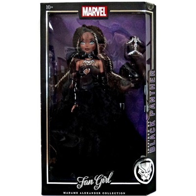 marvel fan girl dolls black panther