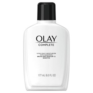 Olay Complete Lotion Moisturizer Sensitive Skin - SPF 15 - 6 fl oz - 1 of 4