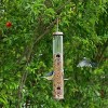 Snynuxx Metal Bird Feeder Tube Hanging, Steel Hanger Great for Attracting Birds (Antique Copper) - 4 of 4
